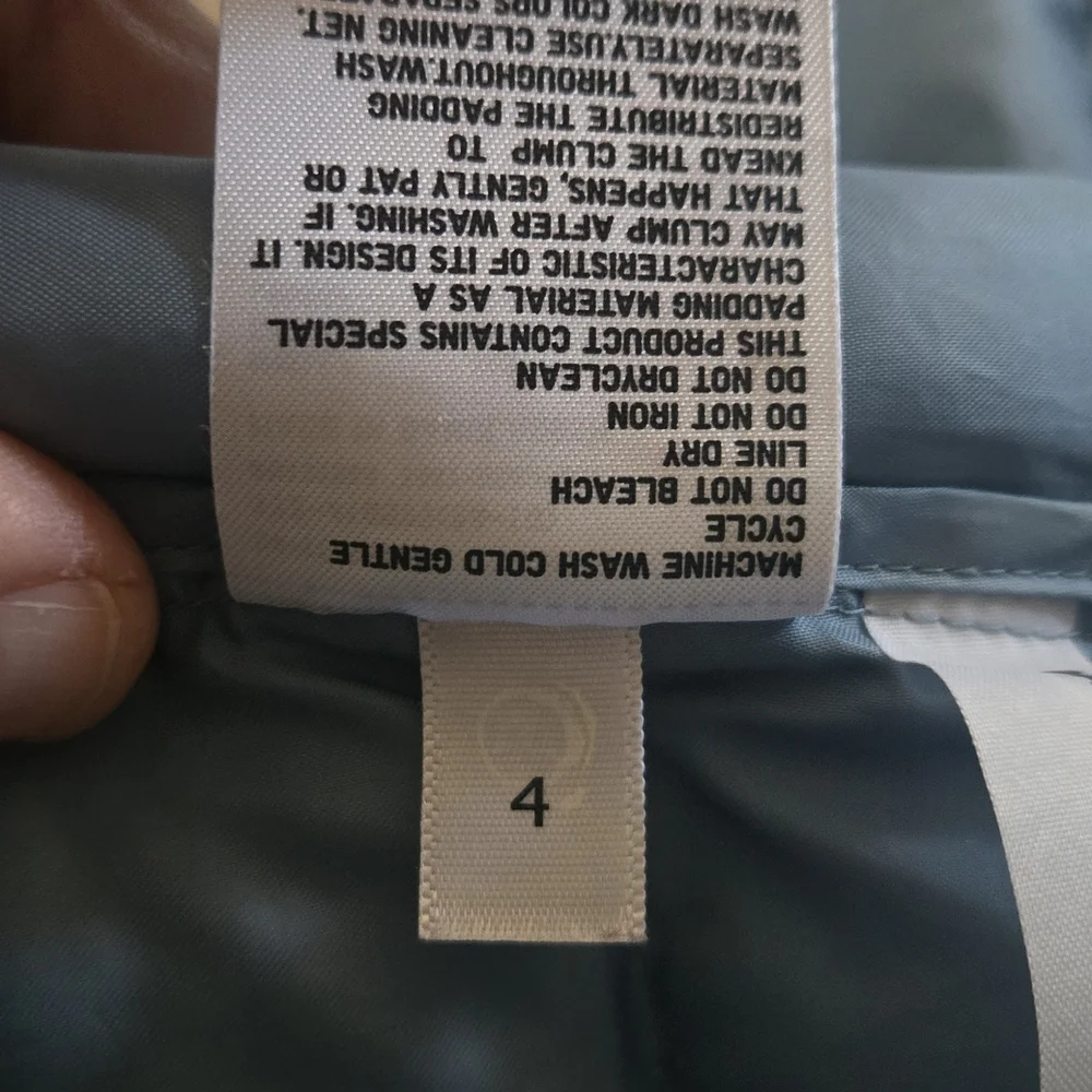 Uniqlo Dusty Blue Jacket with Size 13 Tag